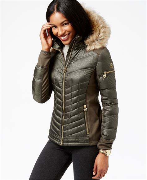 michael kors women's fall jackets